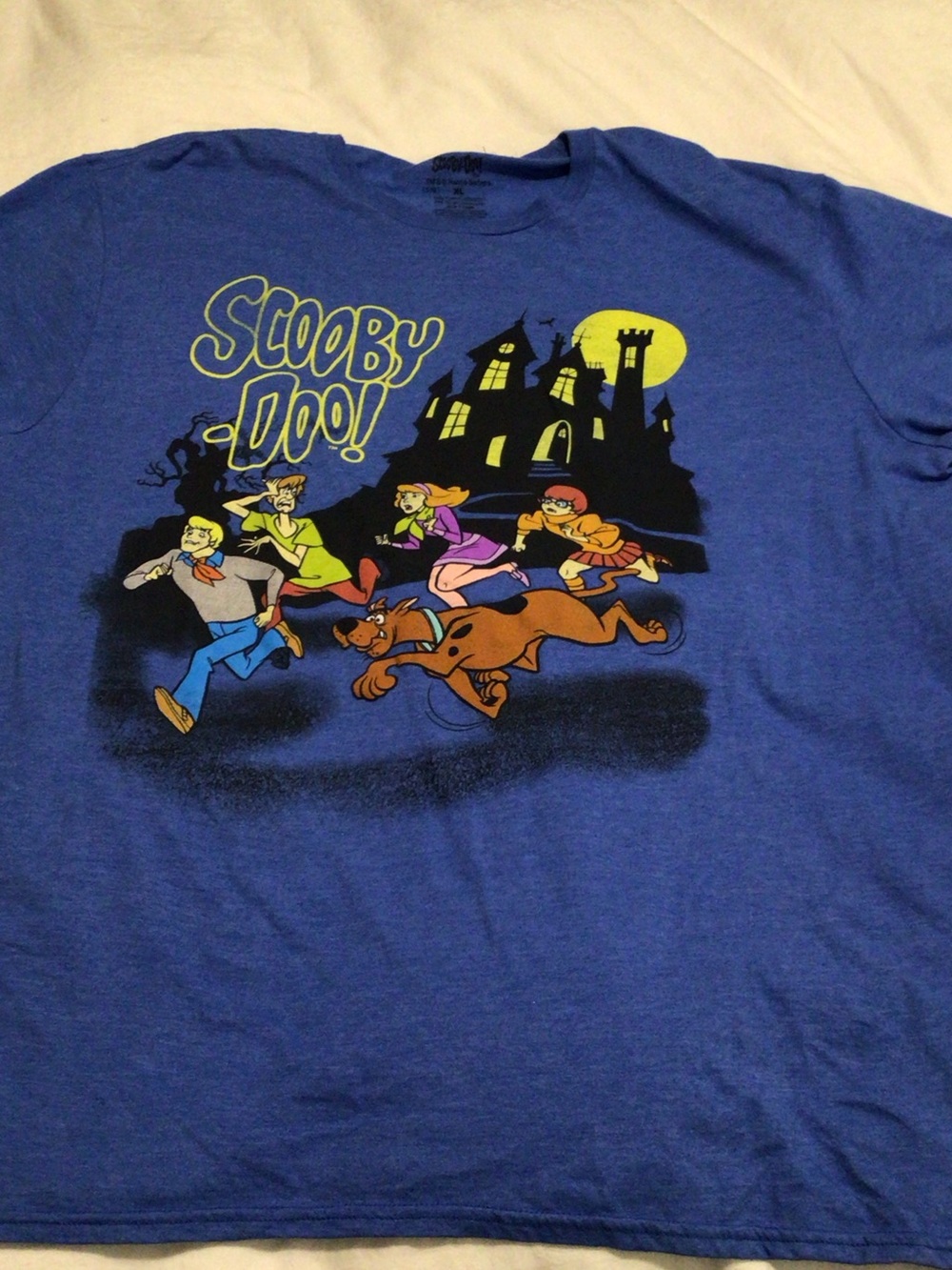 Scooby-Doo Men's Graphic Tee in Royal Blue
